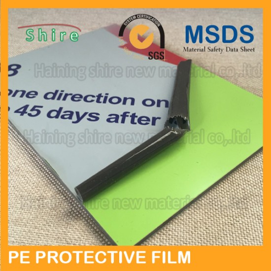 PE protective acrylic adhesive tape for smooth PMMA 