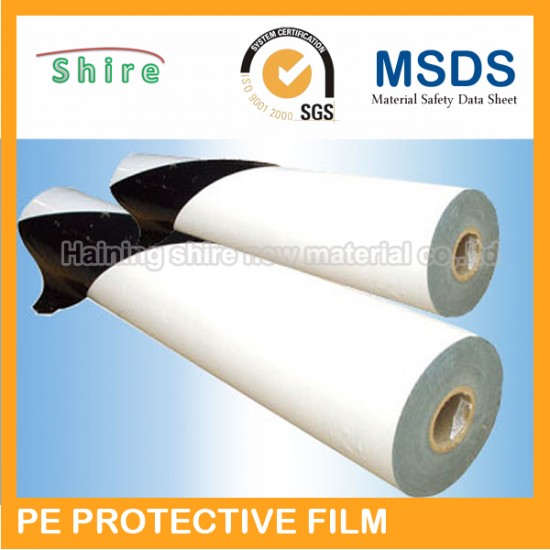 Scratch resistent stainless steel protective film