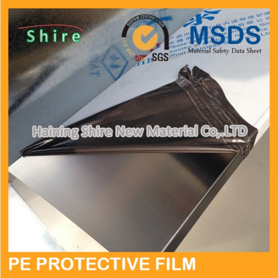  High quality PE stainless steel protective / protection film saving expensive reworking