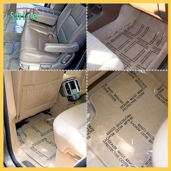 Auto Carpet Protective Film with Printing and Perforate car floor protection film