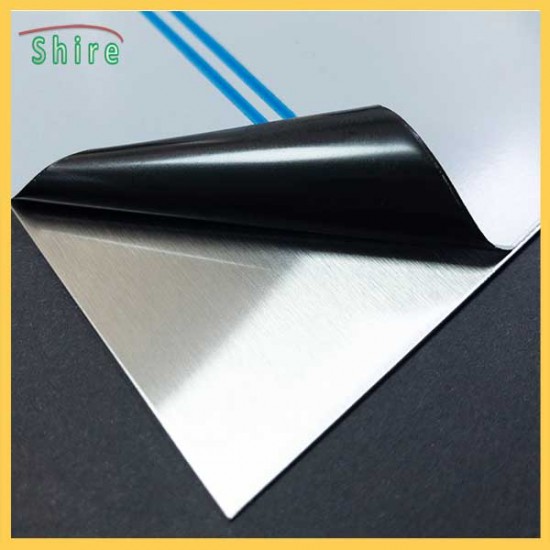 Easy Peel Stainless Steel Self Adhesive Protective Film With Printing