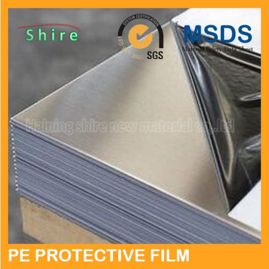Blue pe protective film for stainless steel sheel surface blue film